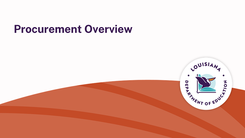 SFS - Procurement Training Image