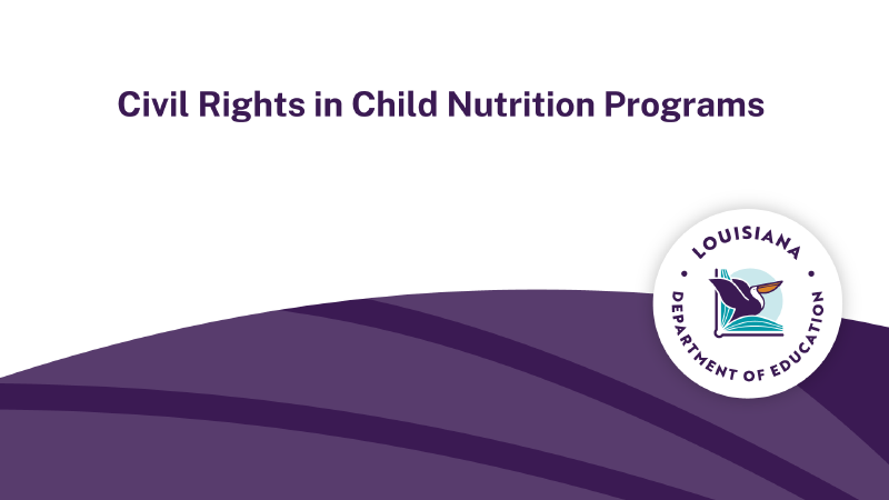 SFS 26-27 Civil Rights in Child Nutrition Programs Image