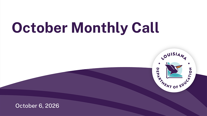 SFS - CNP Monthly Call for October Image