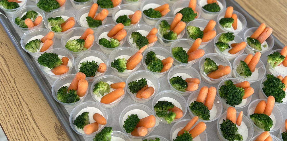 Fresh Fruit and Vegetable Snack