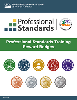 Professional Standards Training Reward Badges Cover Image