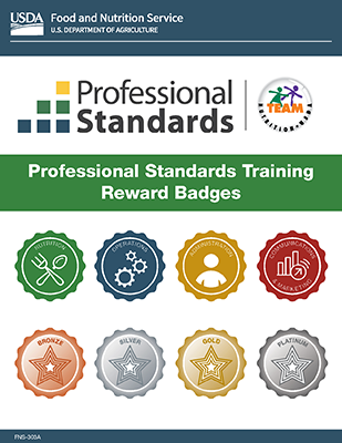 Professional Standards Training Reward Badges Cover Image